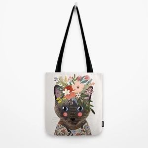 Tote bag Cat Frida Kahola Style
